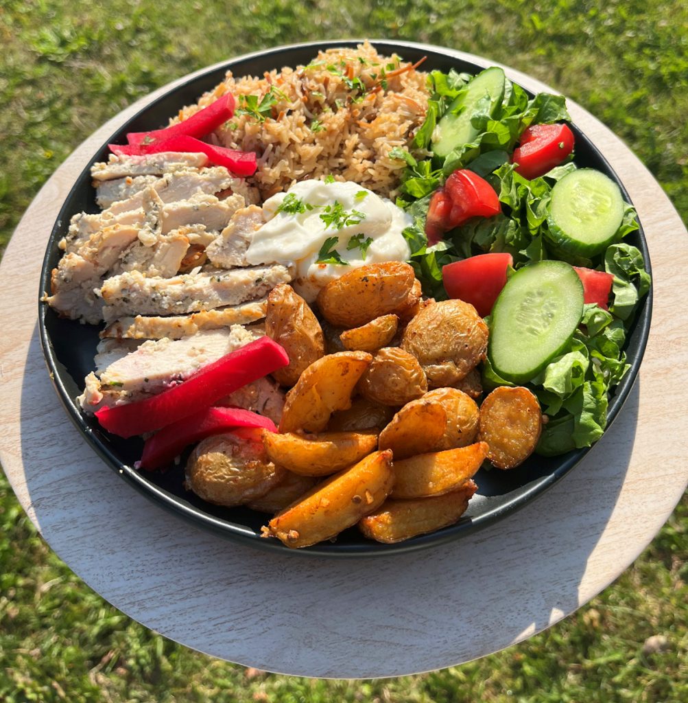 assiette-de-poulet-shish-taouk